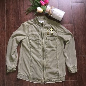 Libby Edelman Military Style Jacket